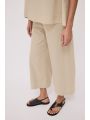 CroppedPoplin Trousers Corda