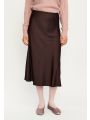 SRAbia Midi Skirt Brun