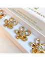 Tina- Open Gold Flower Crystal