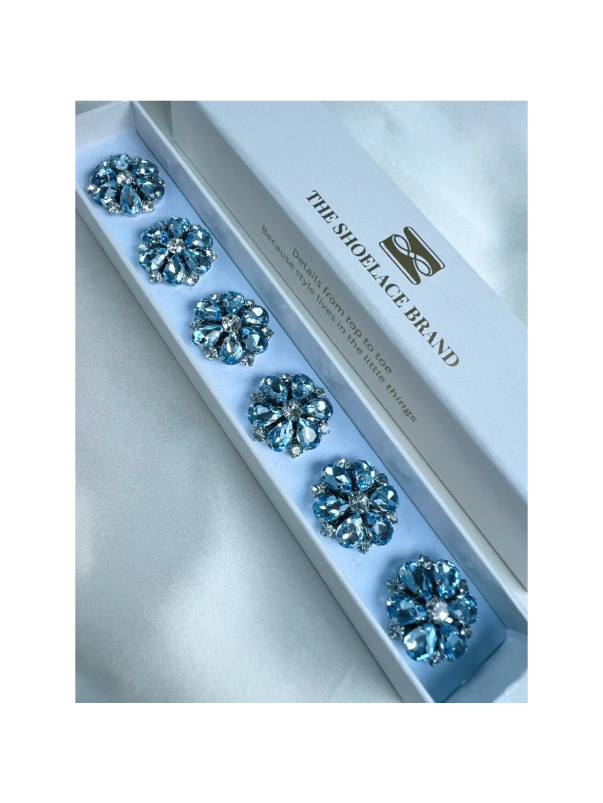 Hollie- Light Blue Flower