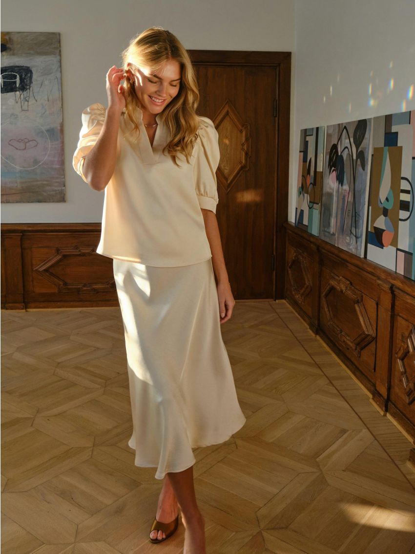 Bovary Skirt Light Yellow
