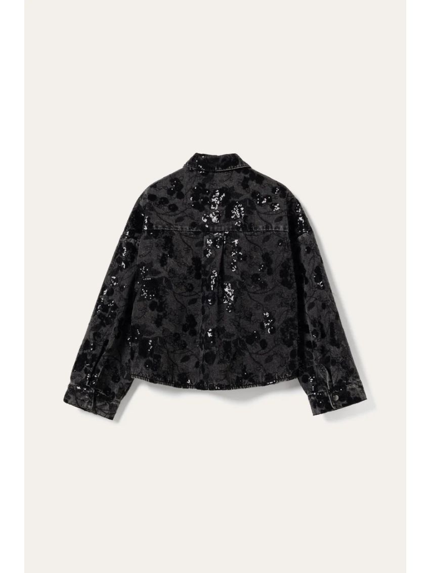 N-LIRINNAH SHIRT Grey Wash