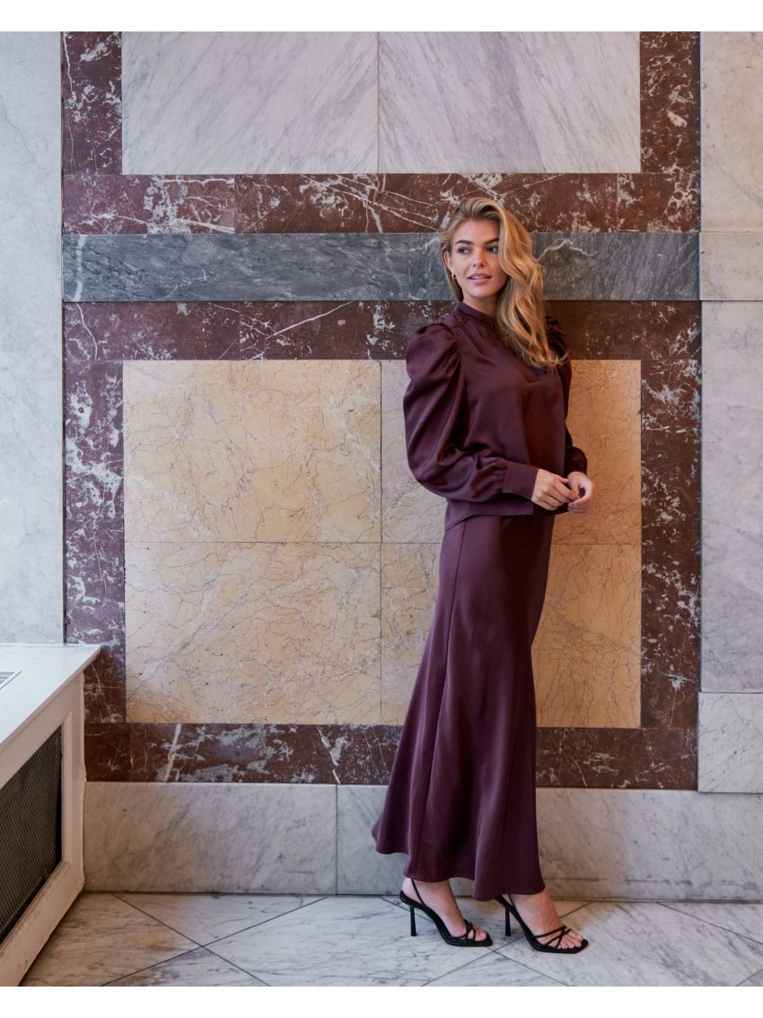 Rosslyn Heavy Sateen Blouse