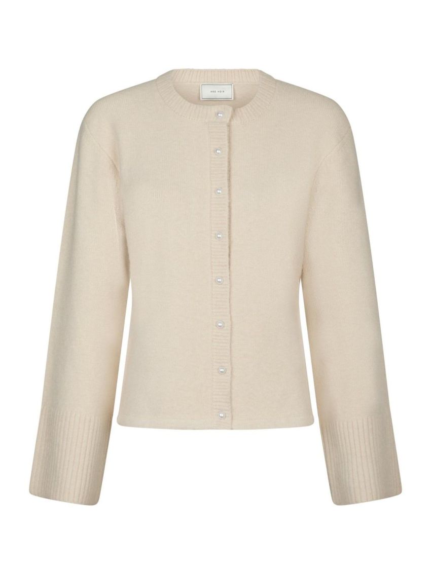 Mixie Knit Cardigan Ivory