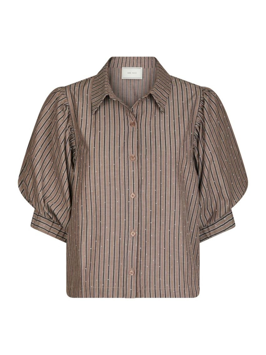 Etta soft Stipe Stone Shirt 