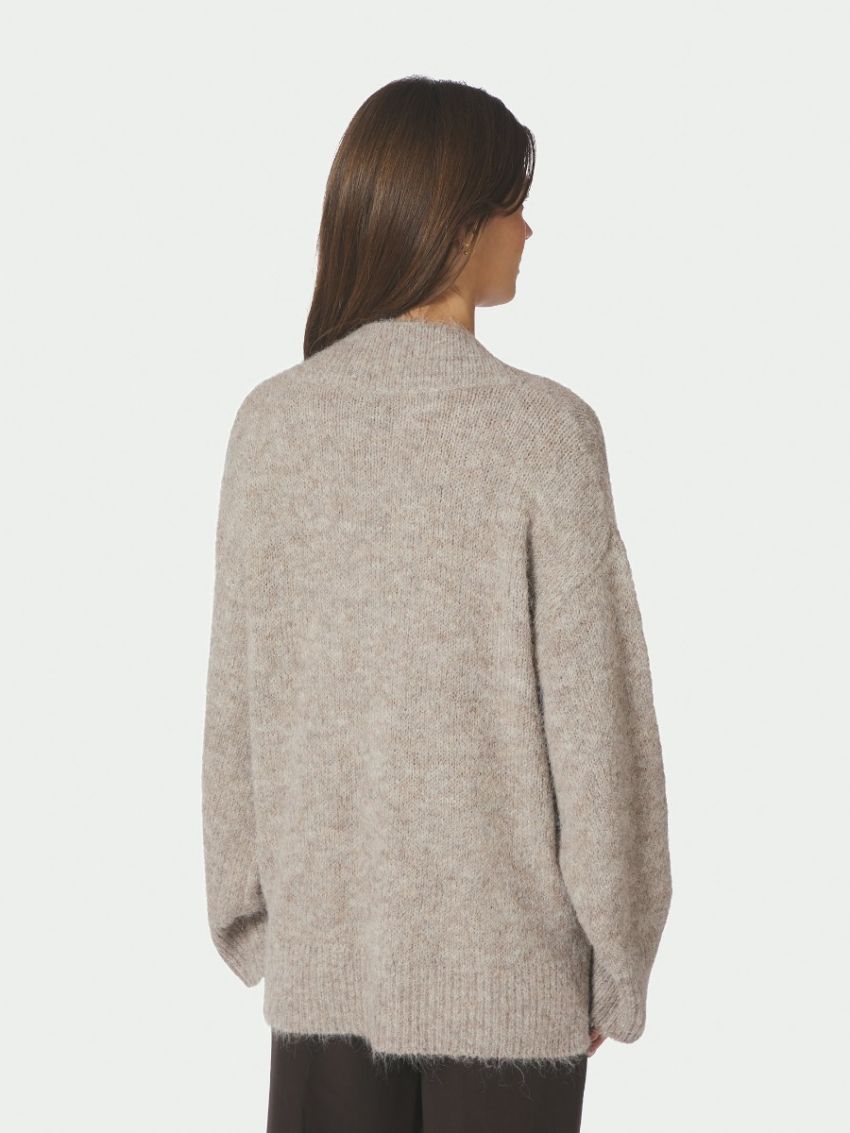 Melli Fluffy Knit Blouse