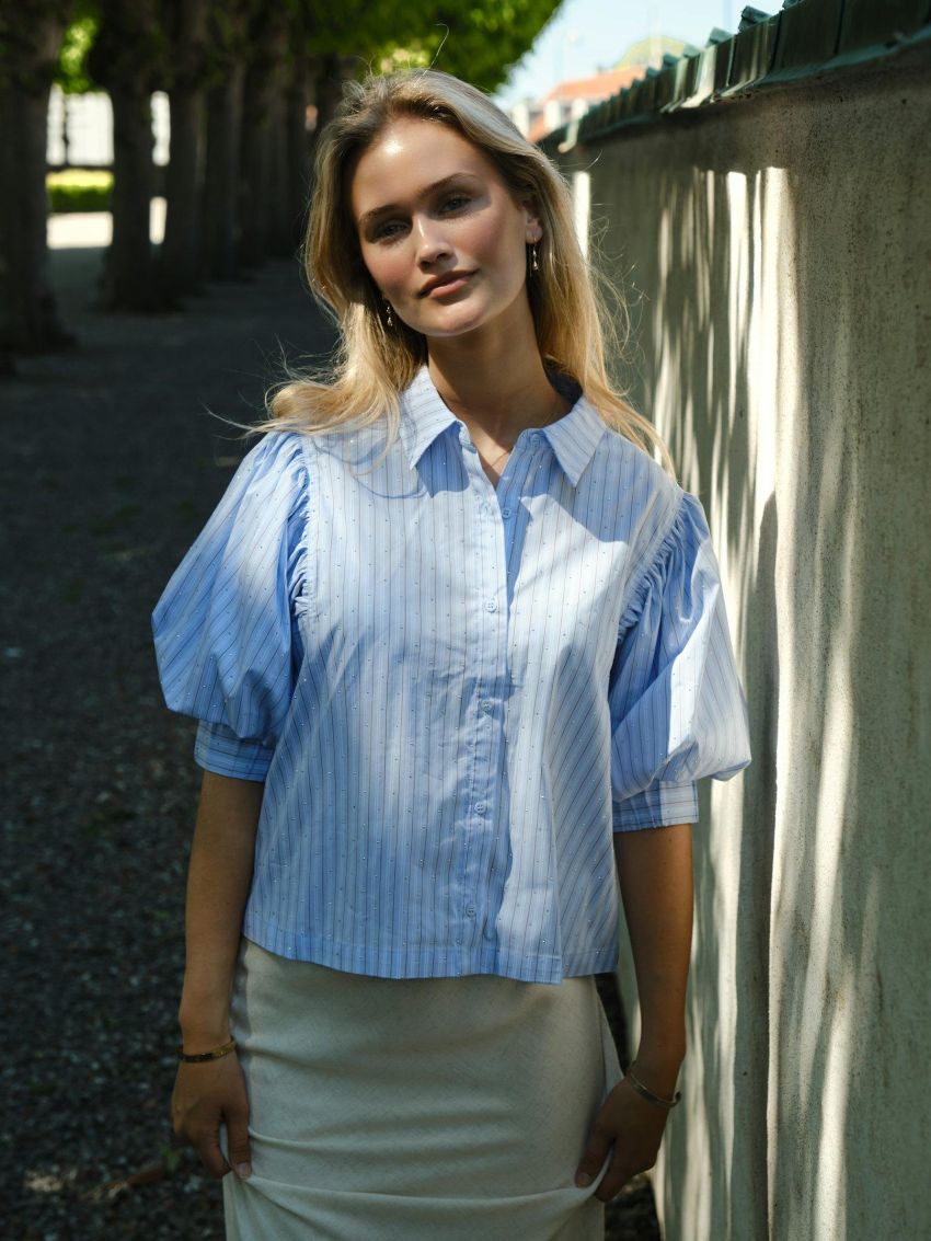 Etta Stripe Stone Shirt
