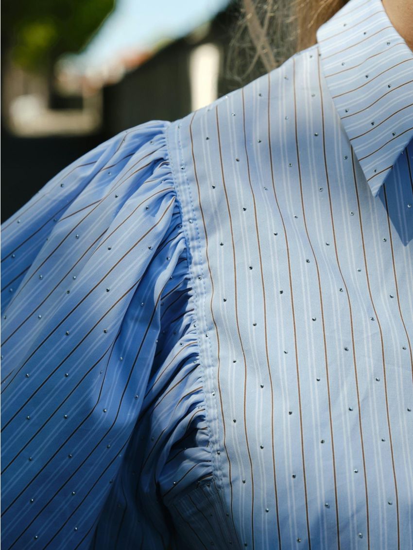 Etta Stripe Stone Shirt
