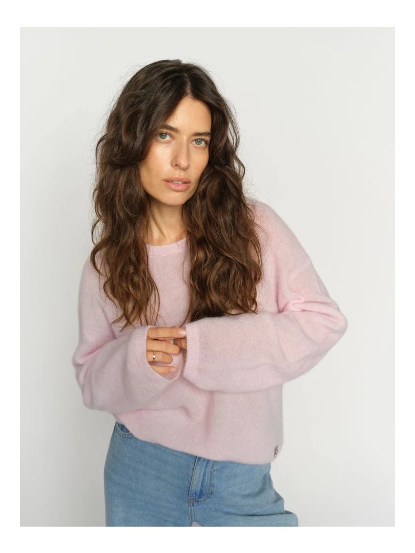 MMMape O-Neck Knit Ballet Slipper