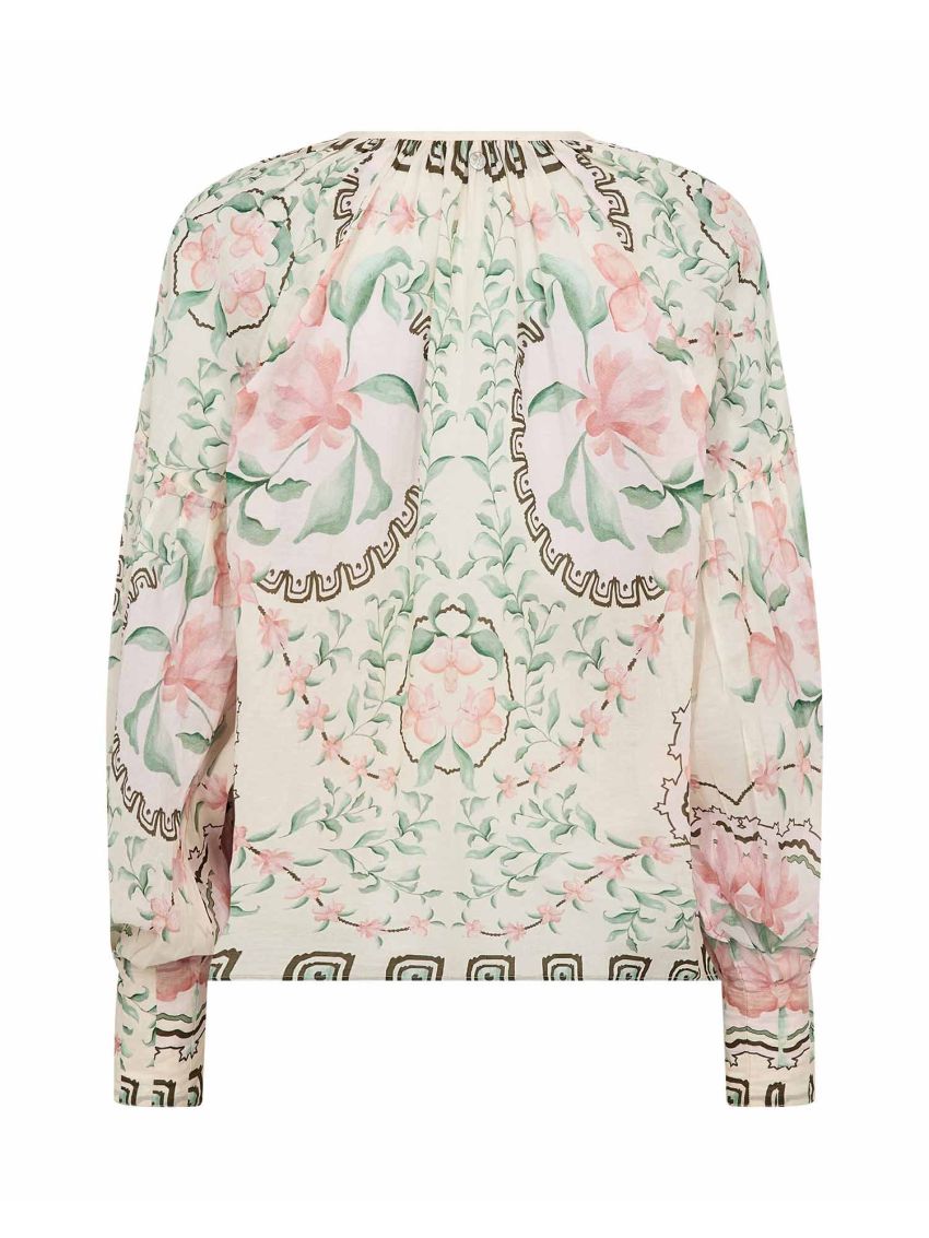 MMWylde Orchid Blouse Turf Green