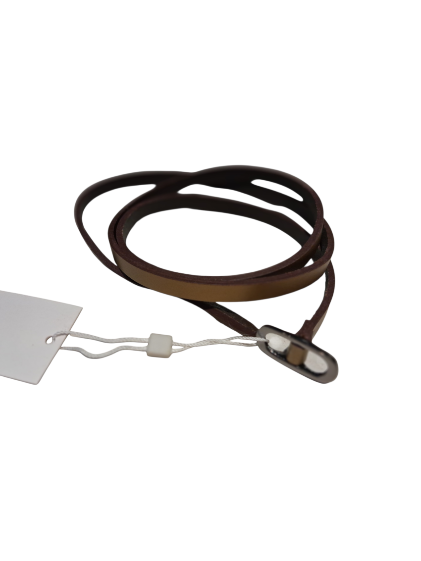 Skärp tunt Guld One Size