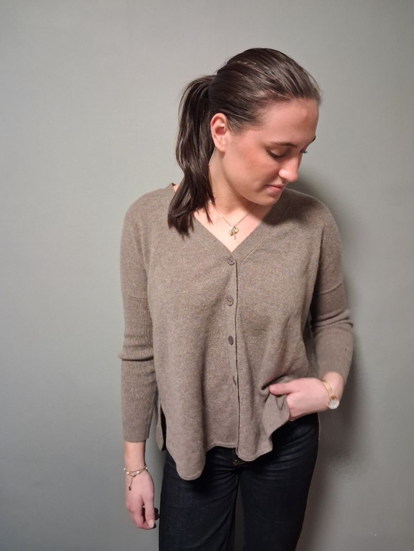 Cardigan poncho Vision