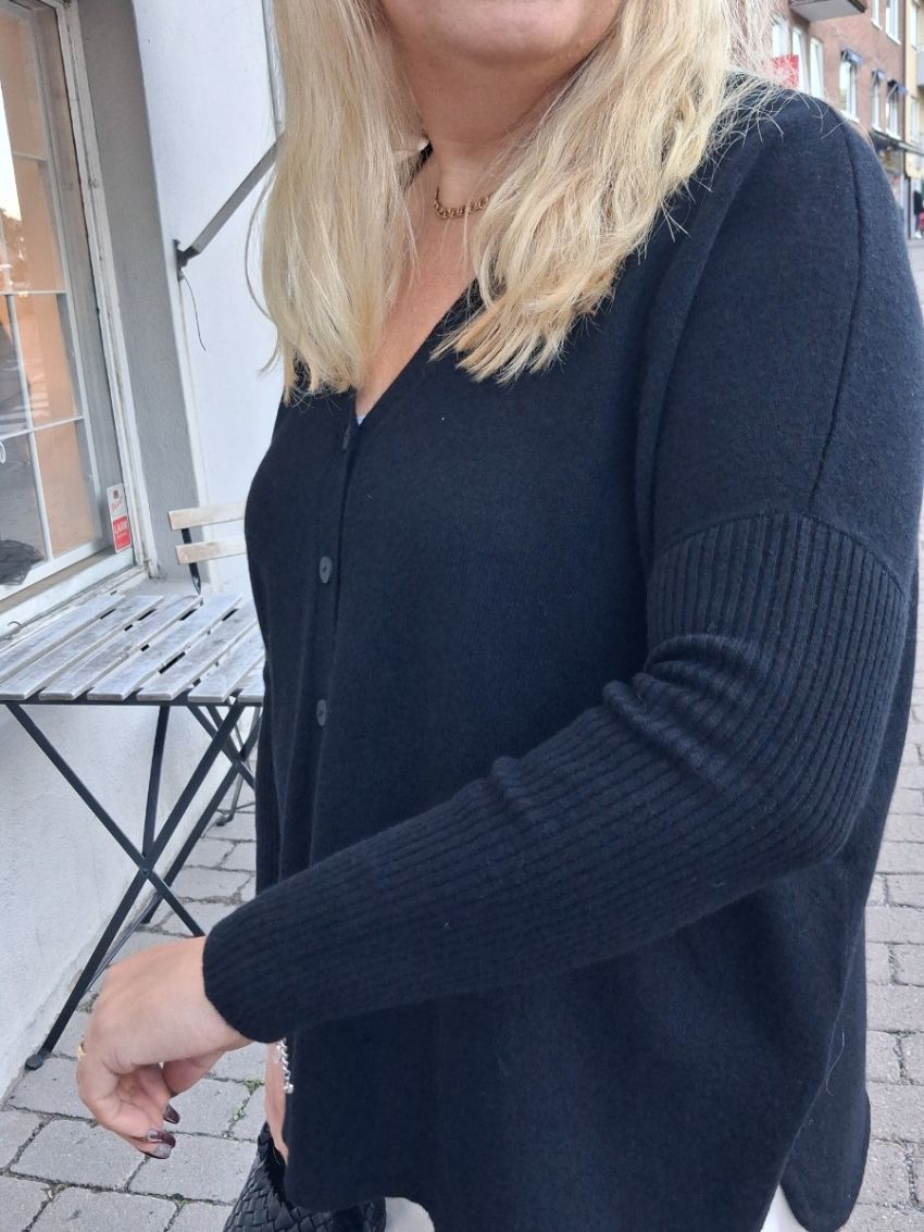 Cardigan Ponch svart