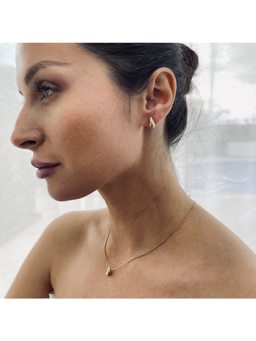MINI DROP EARRING GOLD