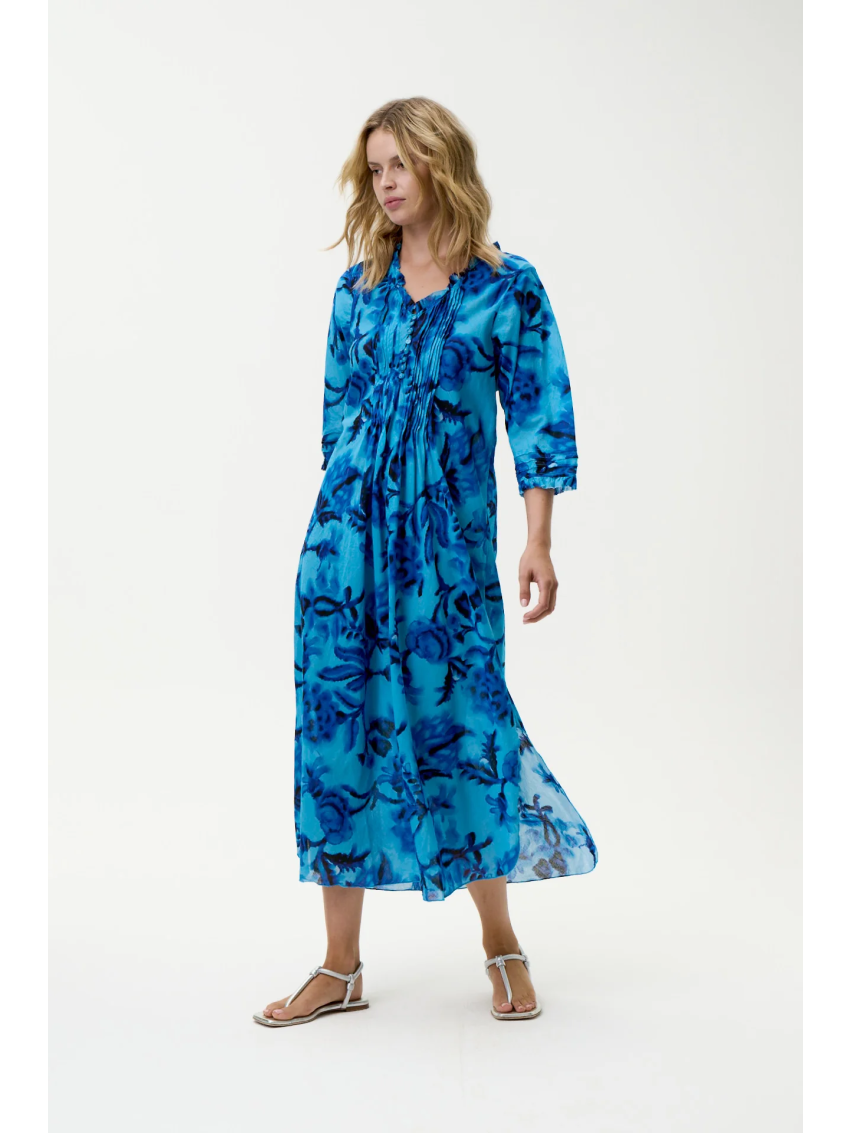 Milos Long Poppy Blue