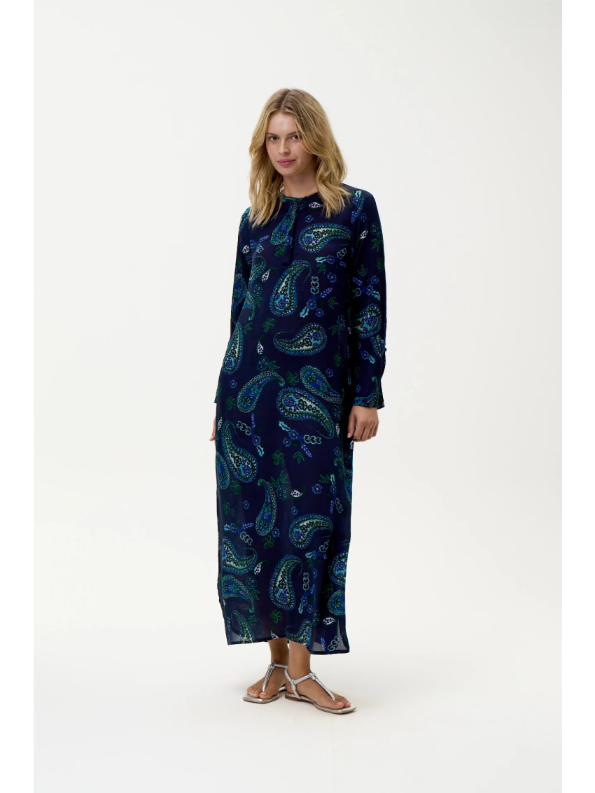 Hanalei Bay Long Genie Navy Paisley