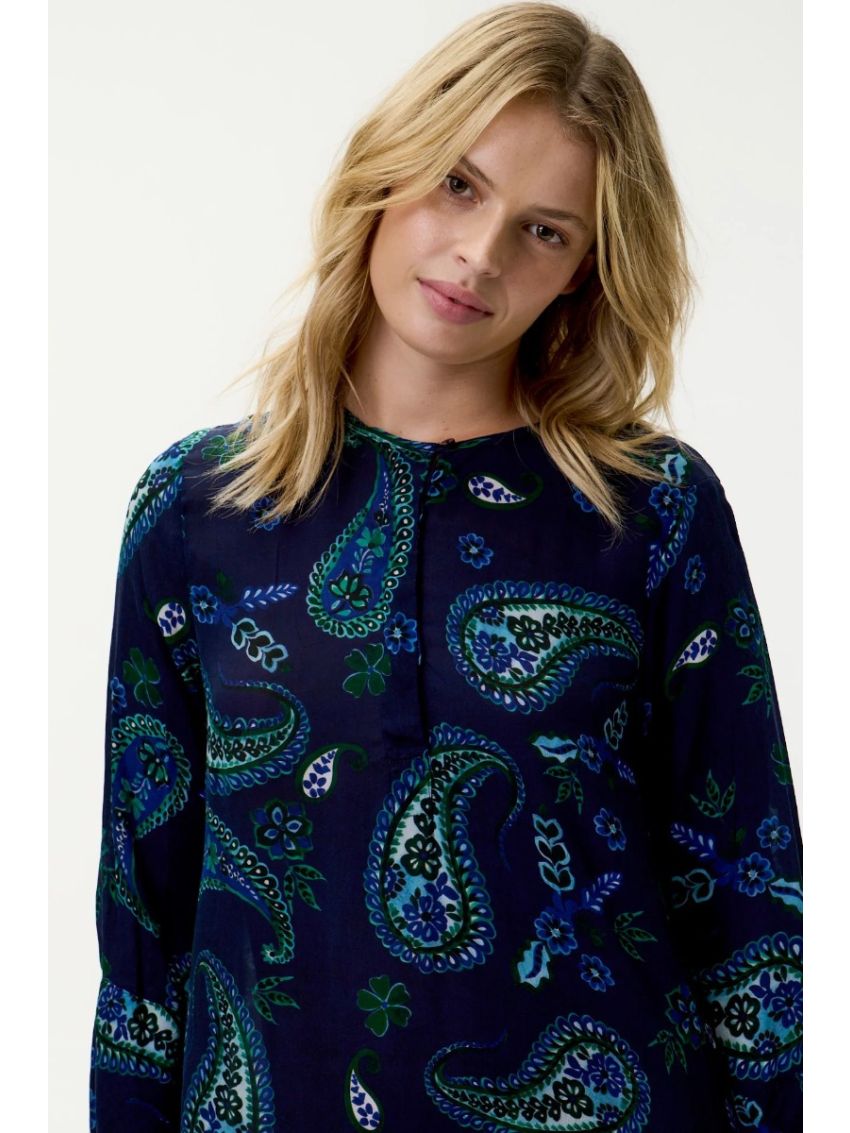 Hanalei Bay Long Genie Navy Paisley