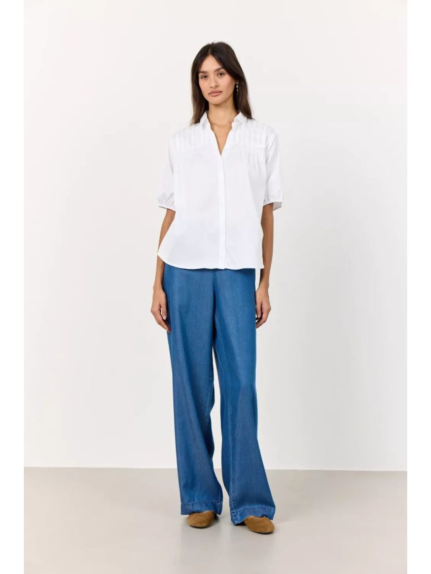 LR-Isla Solid 129 Shirt White