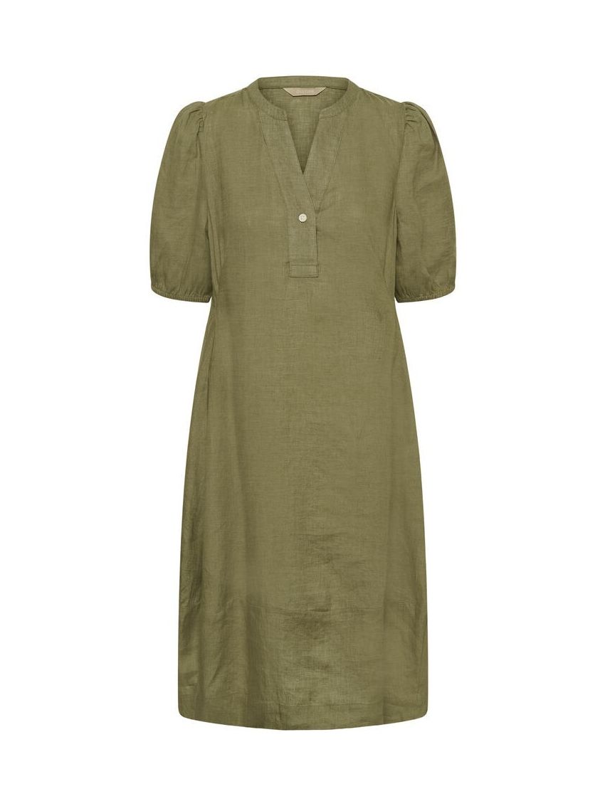 CUaniela MollySSPlacket dress Grön