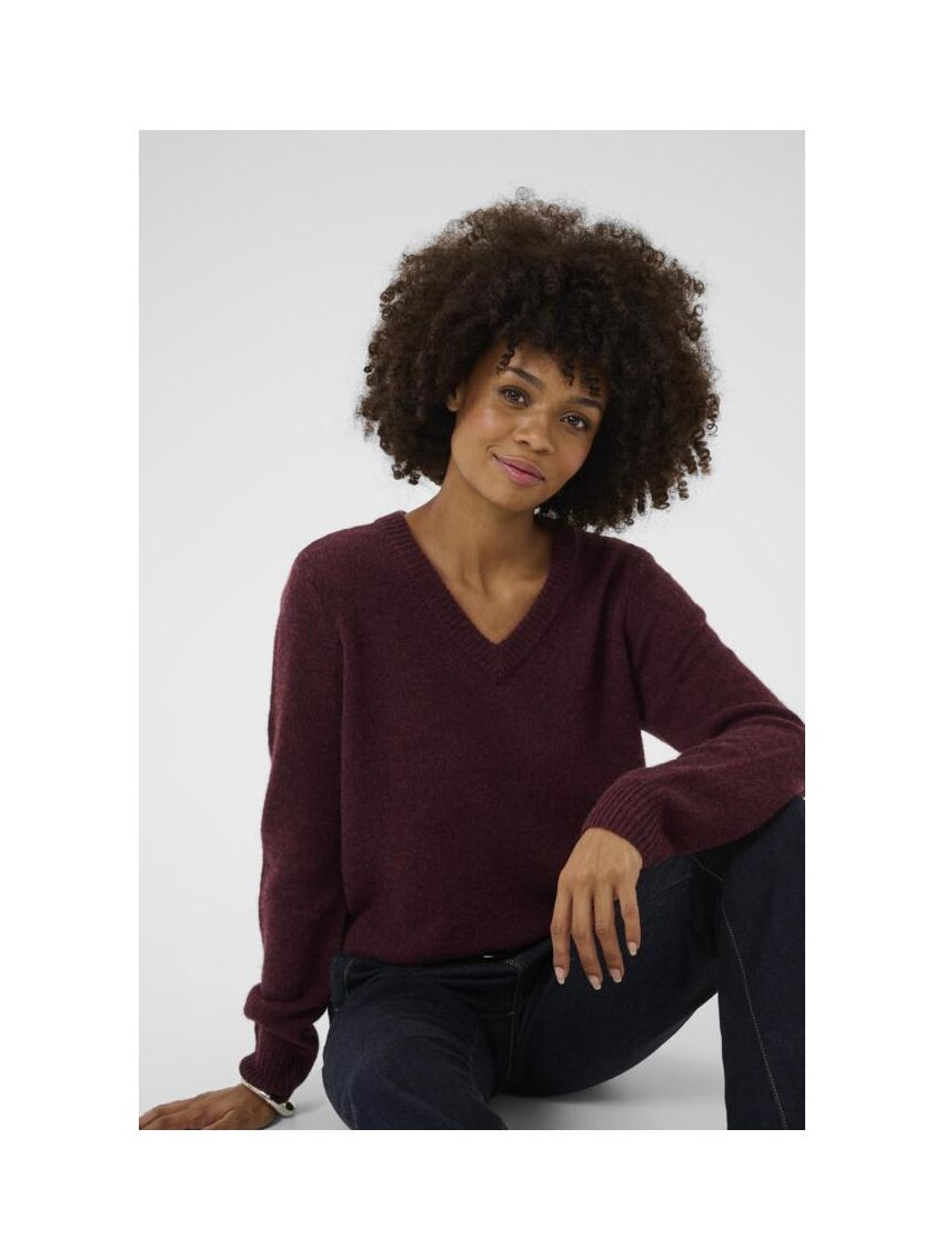 CUasima Katrina VN Pullower decandent Chocolate