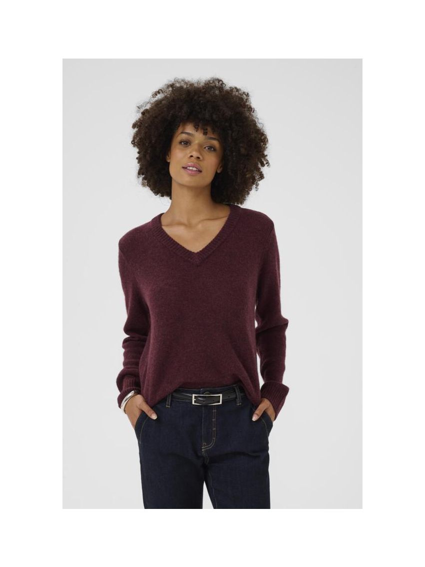 CUasima Katrina VN Pullower decandent Chocolate