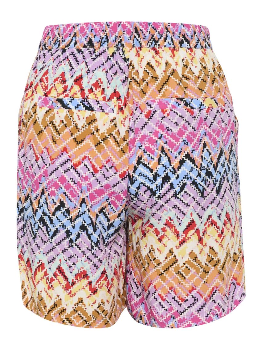 CUkendall Shorts Orange Graphic