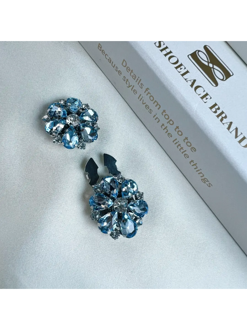 Hollie- Light Blue Flower