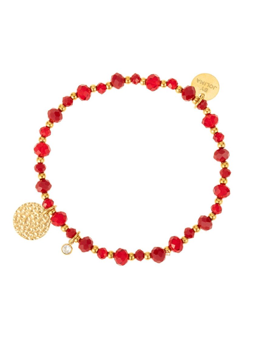 Menton Bracelet Dark Red