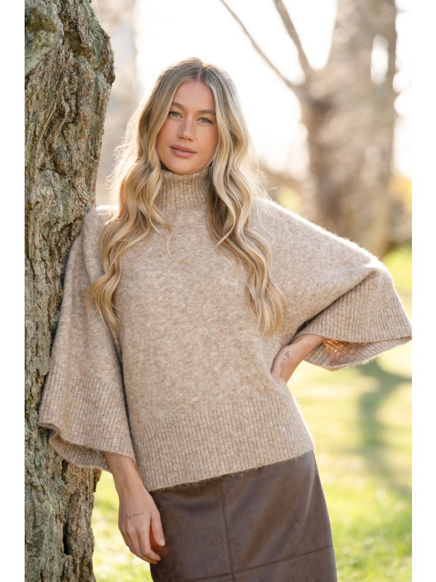 WILLOW SWEATER TRUFFLE SAND