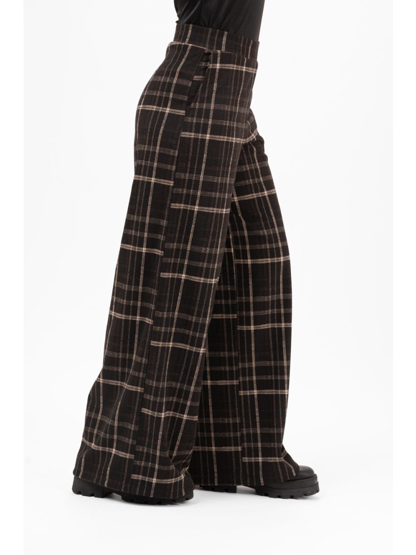 CATRIONA PANTS BLACK/BROWN/SAND