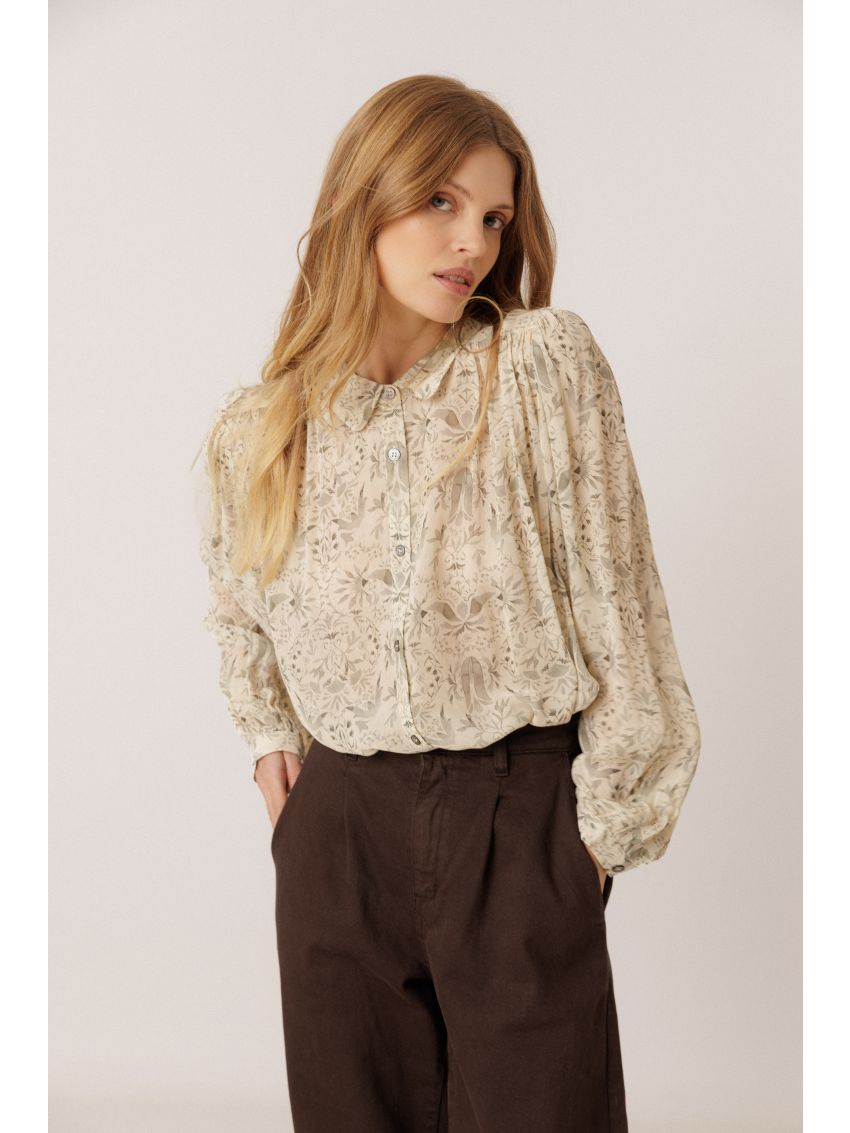 Camisa 724 Verde Arcilla