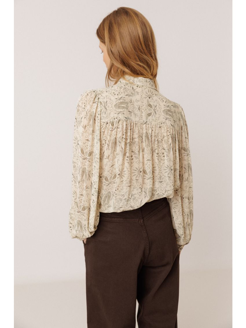 Camisa 724 Verde Arcilla