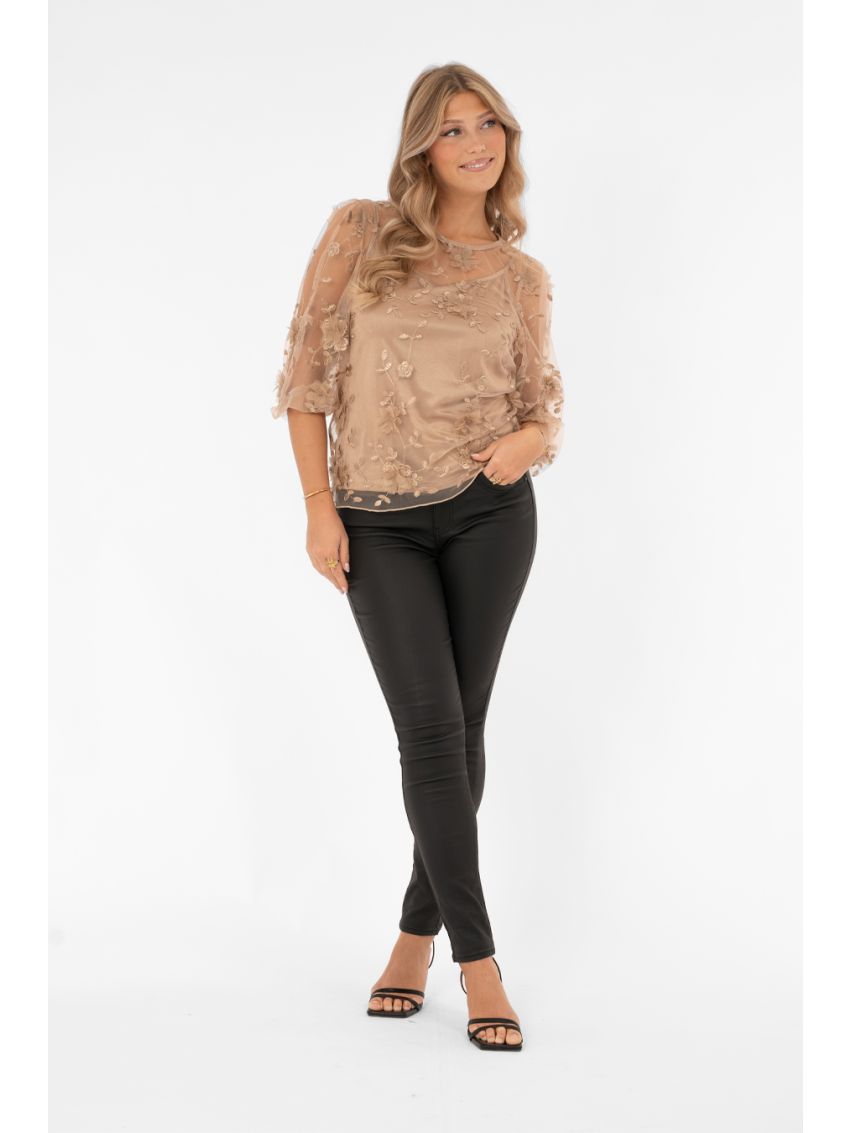 Florence Blouse Antique Gold