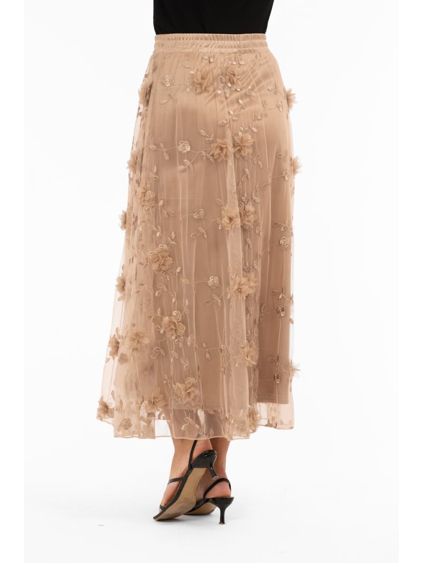 Florence Skirt Antique Gold