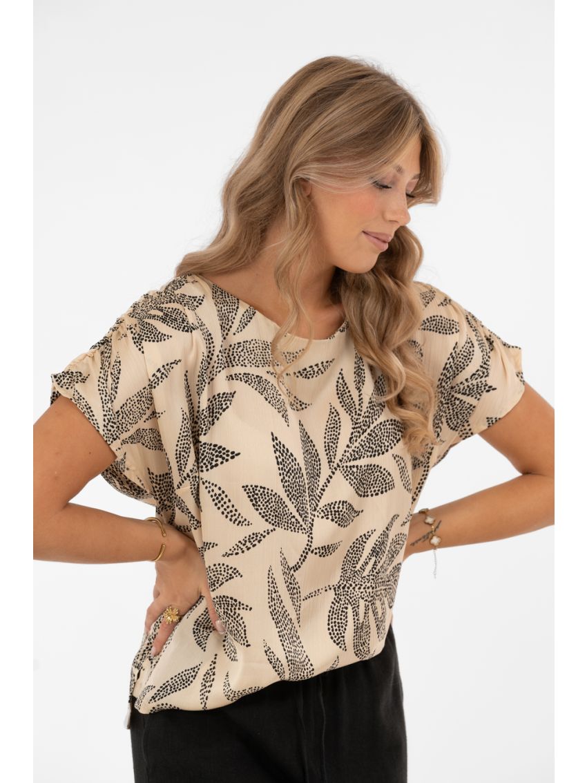 Lush Blouse Champagne