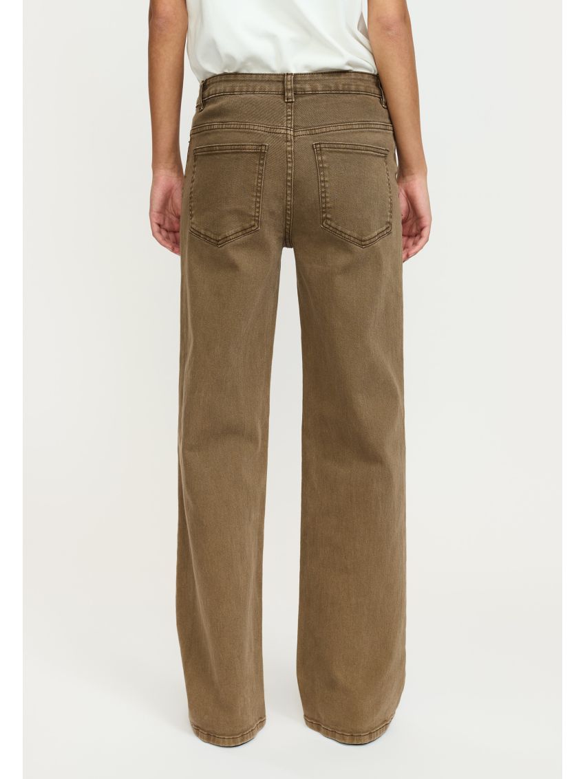 SRKilea Willa Midwaist Wide Jeans Sepia