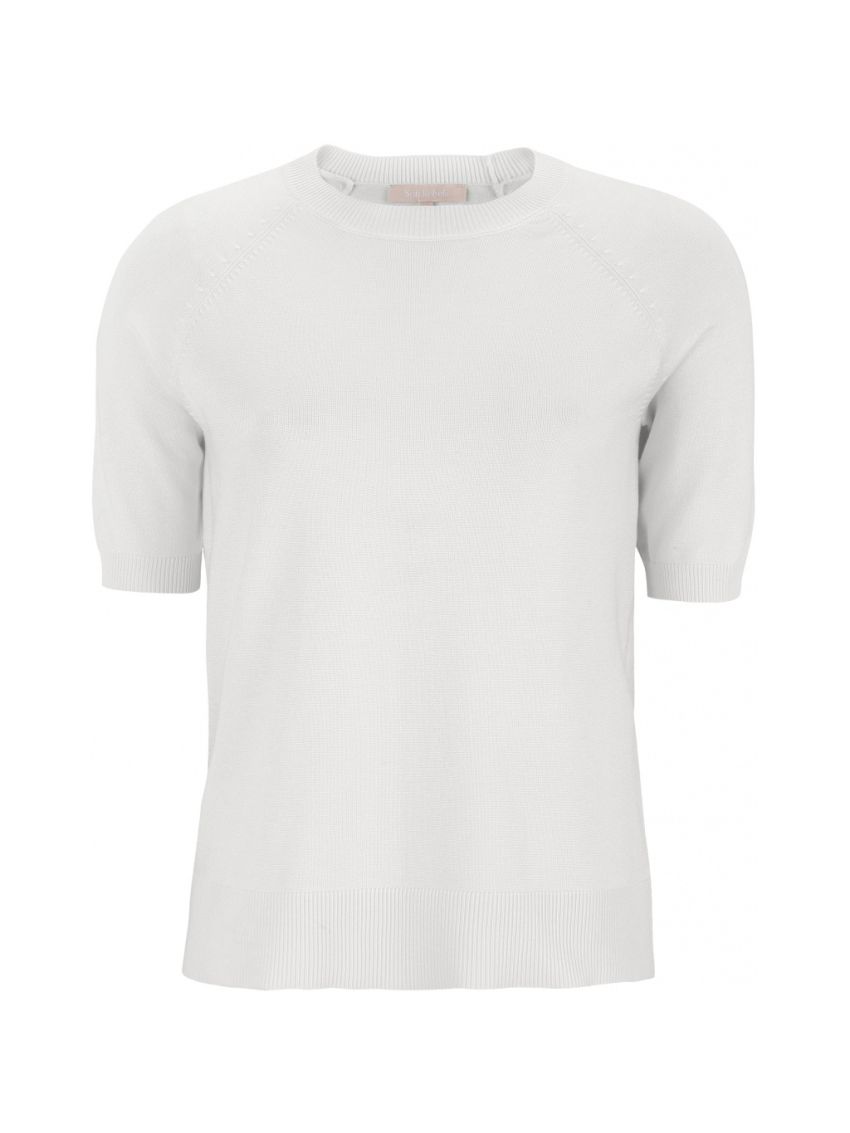 SRMaria SS O-neck knit Vit