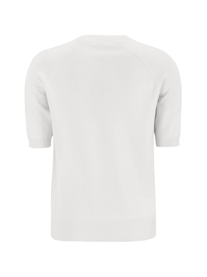 SRMaria SS O-neck knit Vit