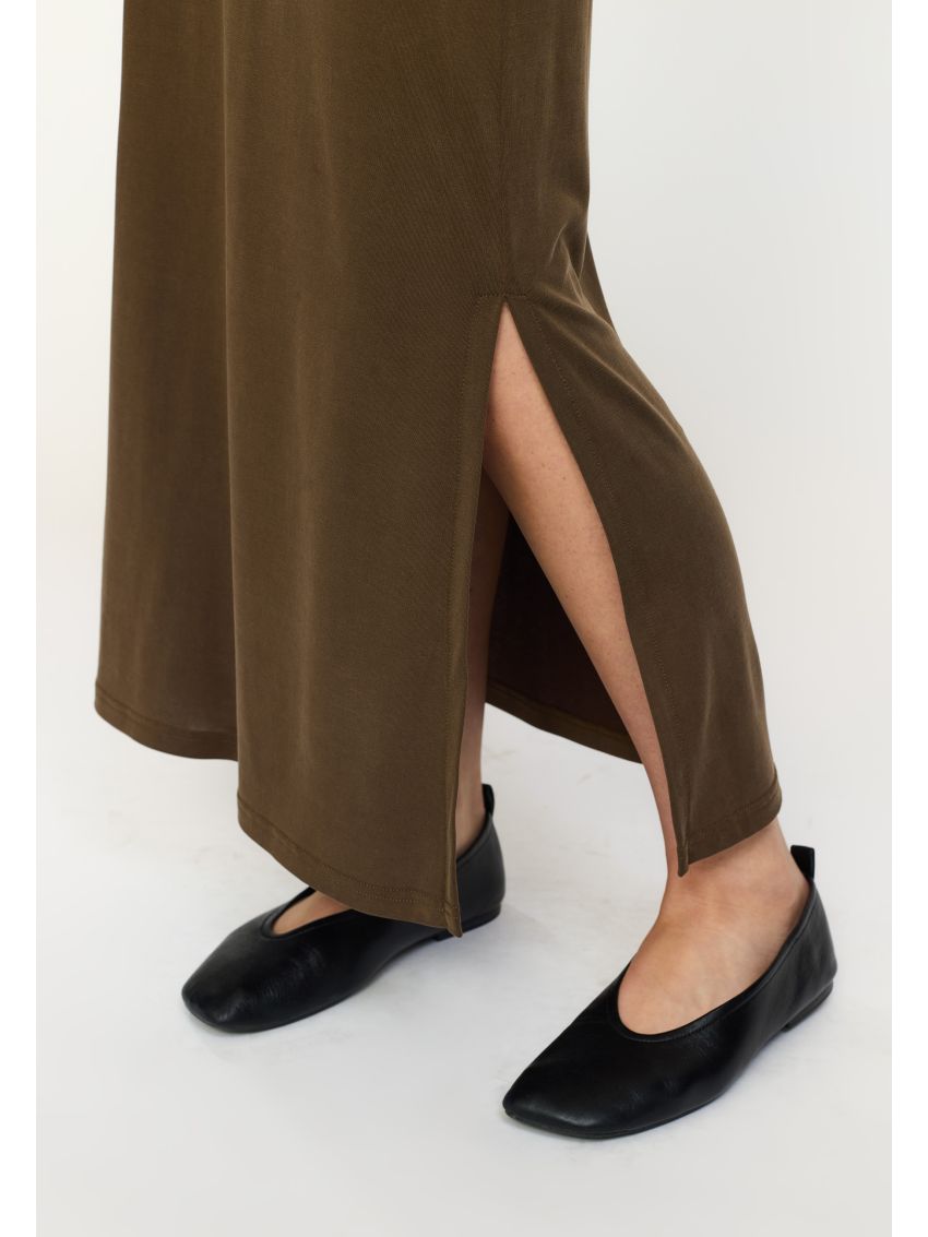 SRElla Midi Skirt Slate