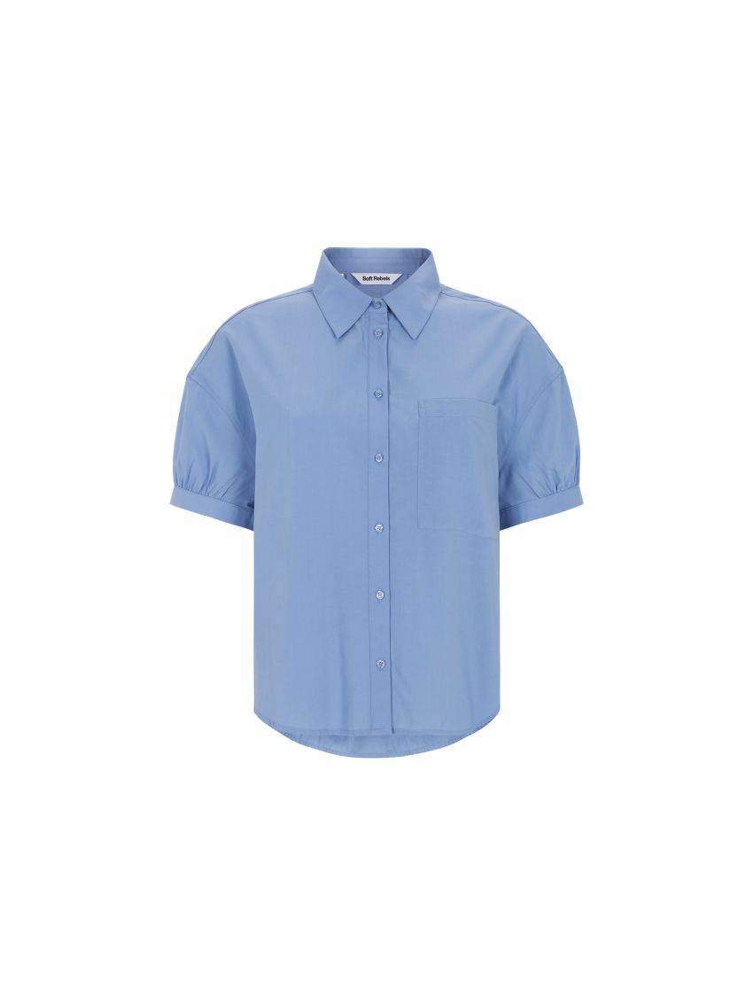 SRVeronica SS Shirt blå