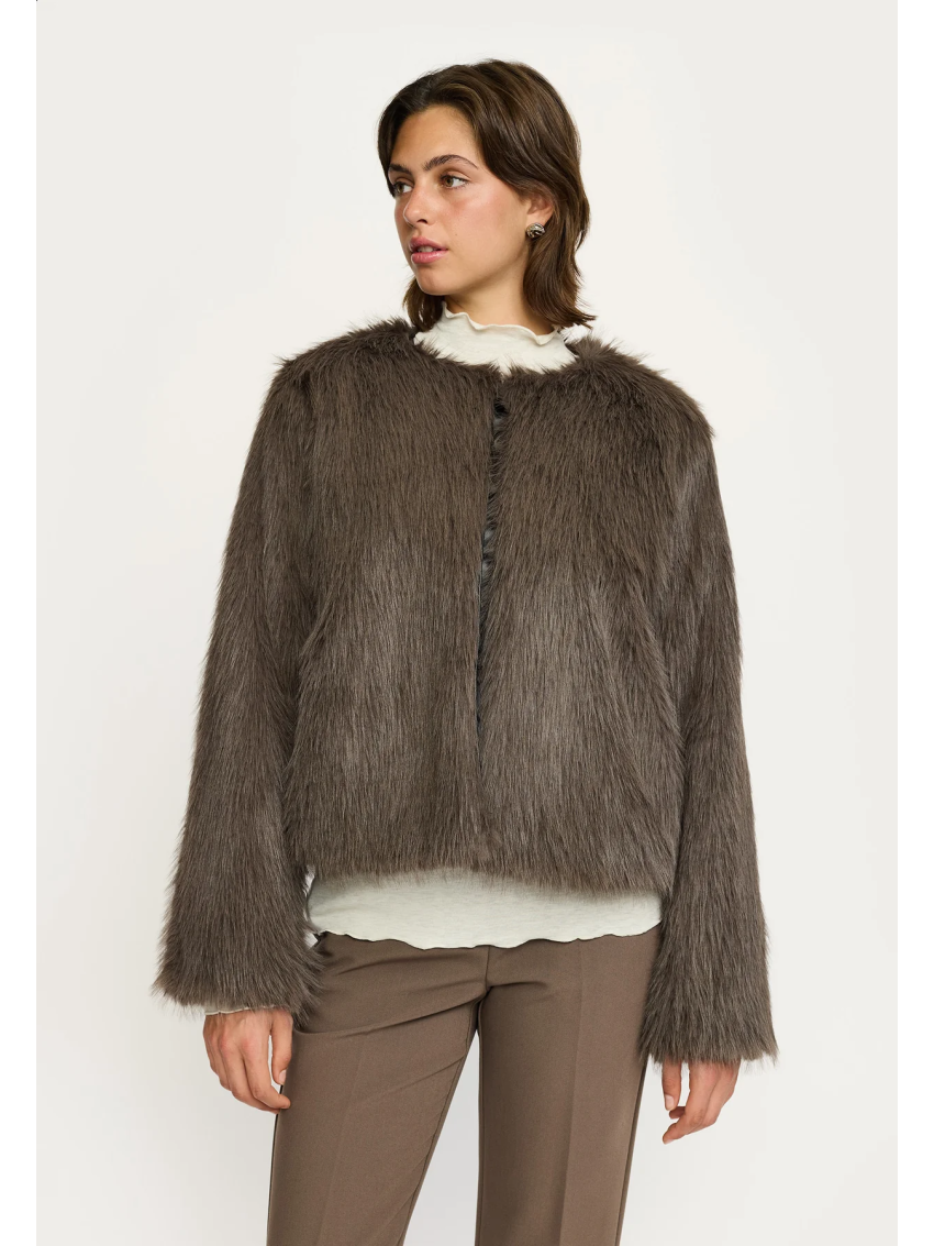 SREstelle Faux Fur Jacket