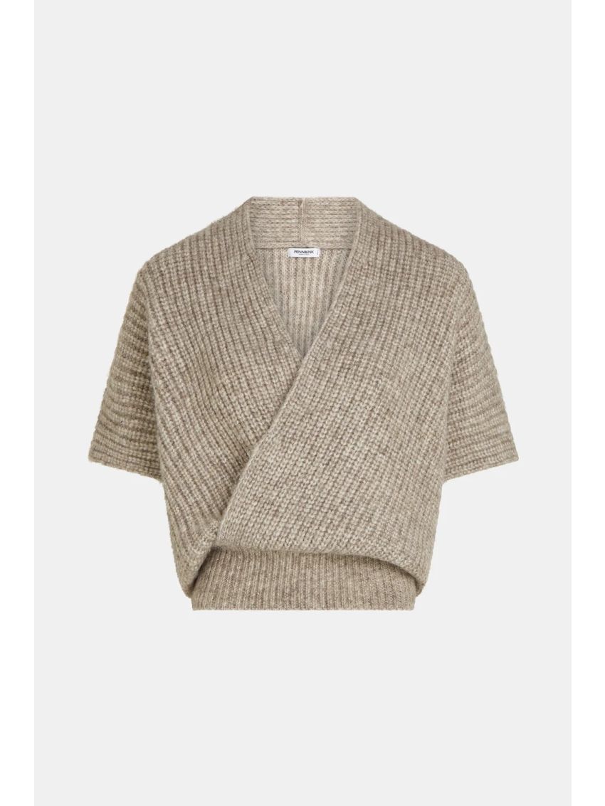 JUMPER BROWN MELANGE