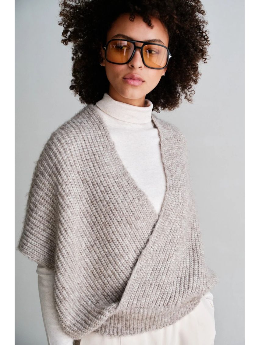 JUMPER BROWN MELANGE