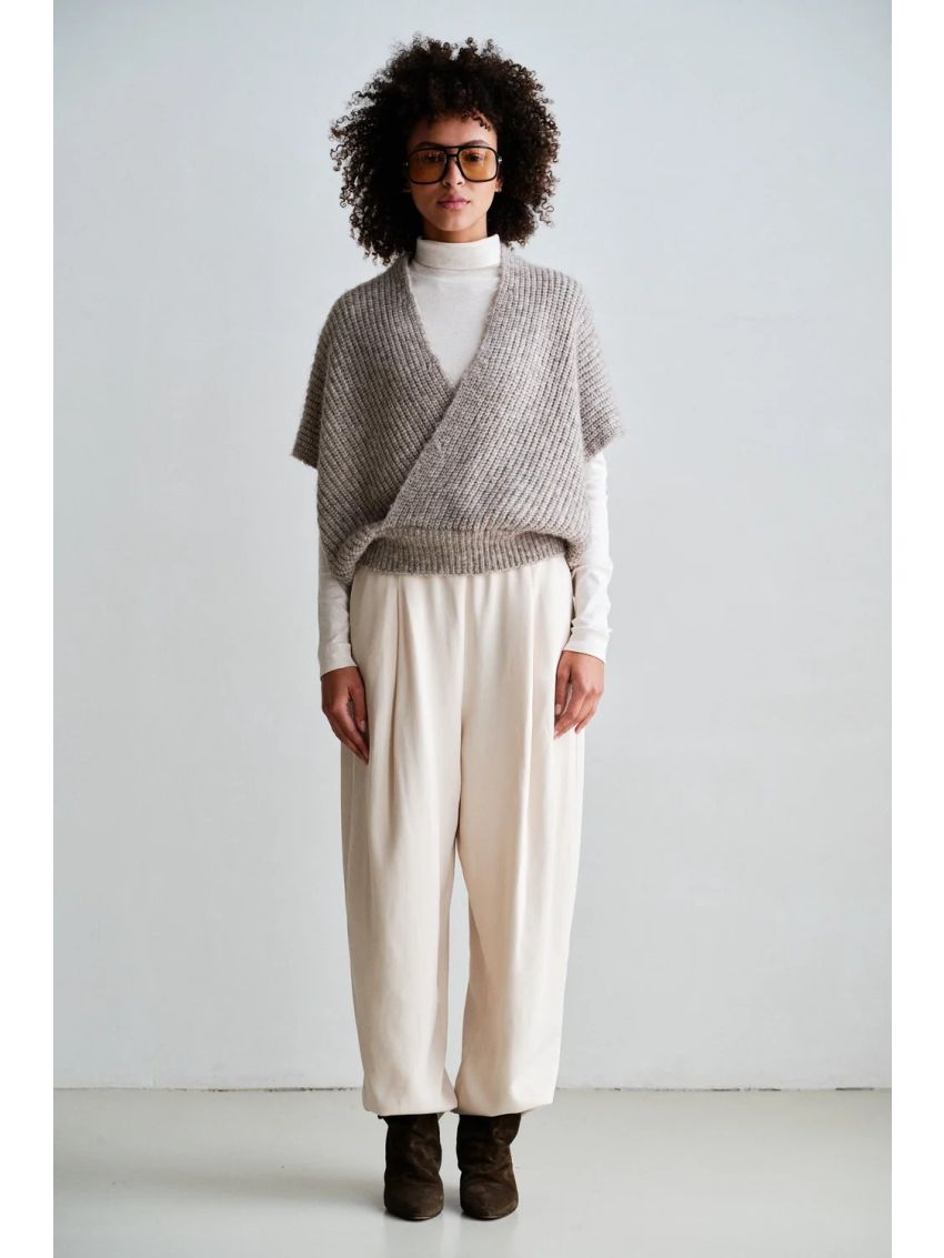 JUMPER BROWN MELANGE