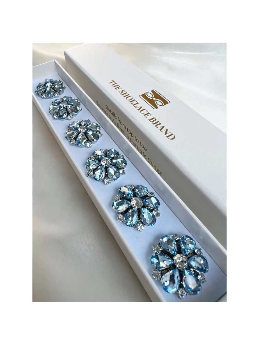 Hollie- Light Blue Flower