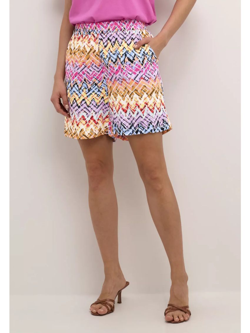 CUkendall Shorts Orange Graphic