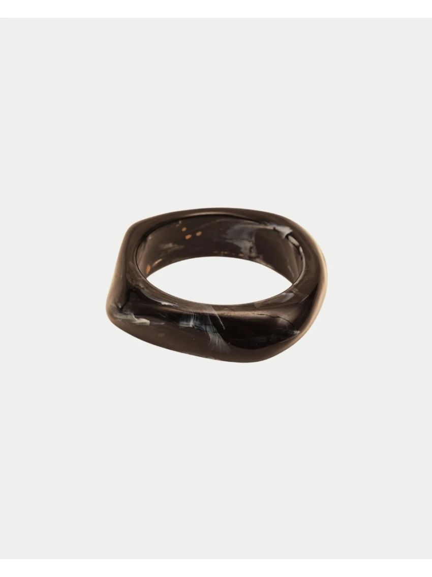 Big Square Bracelet  Brun