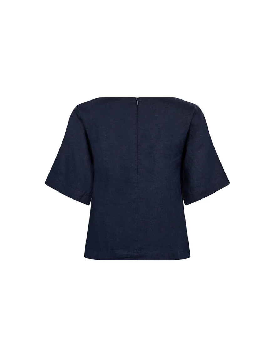 BS Lucianne Regular Fit Top Navy