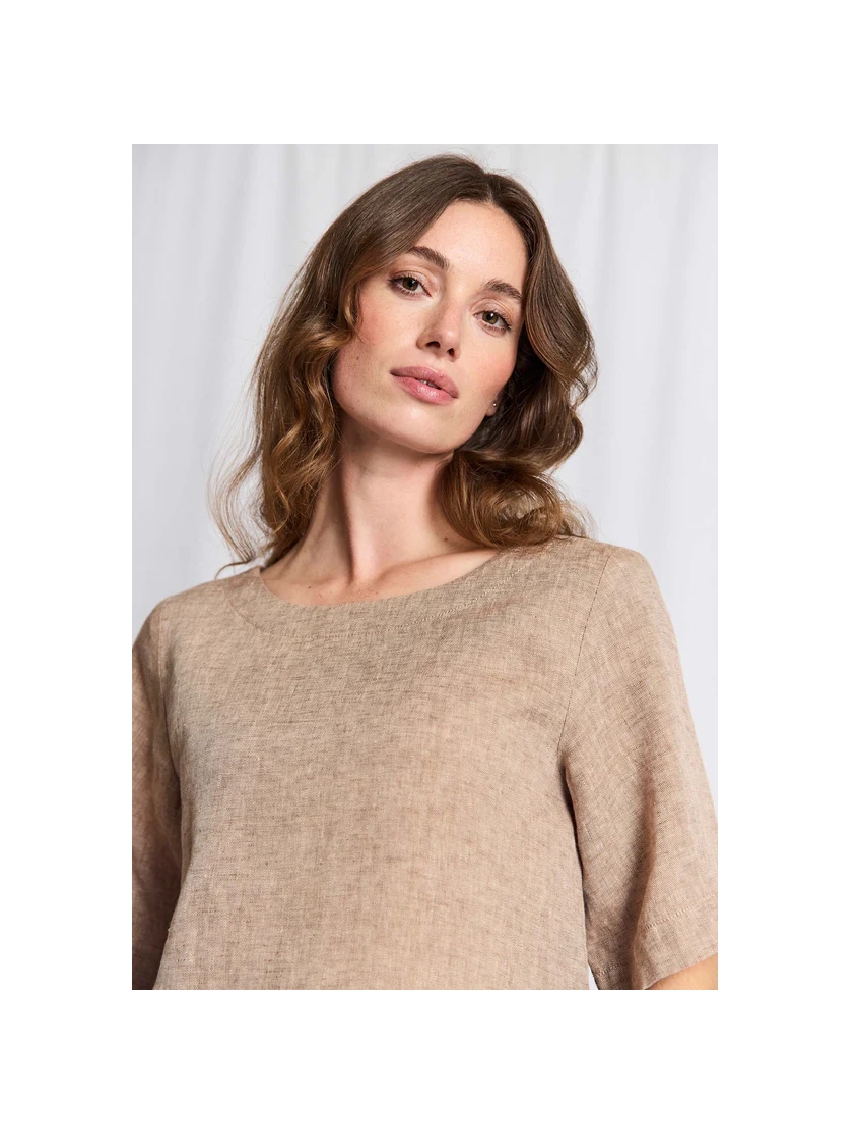 BS Lucianne Regular Fit Top Brun