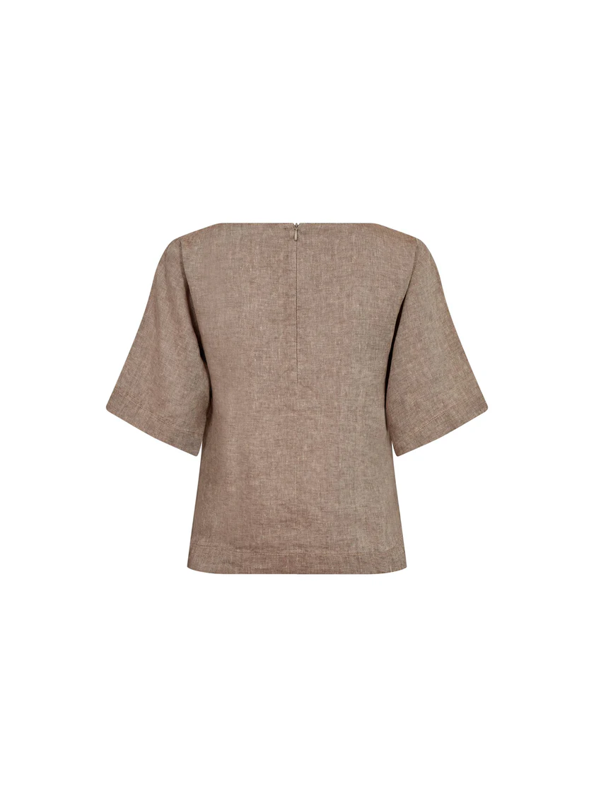 BS Lucianne Regular Fit Top Brun